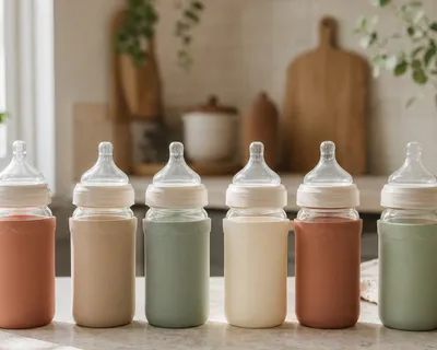 Glass baby bottles