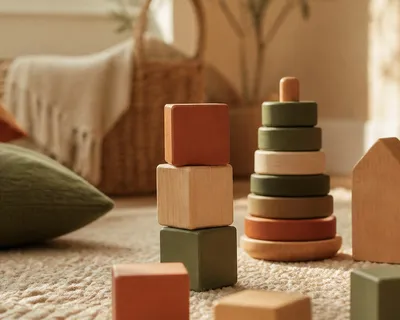 Wooden baby toys