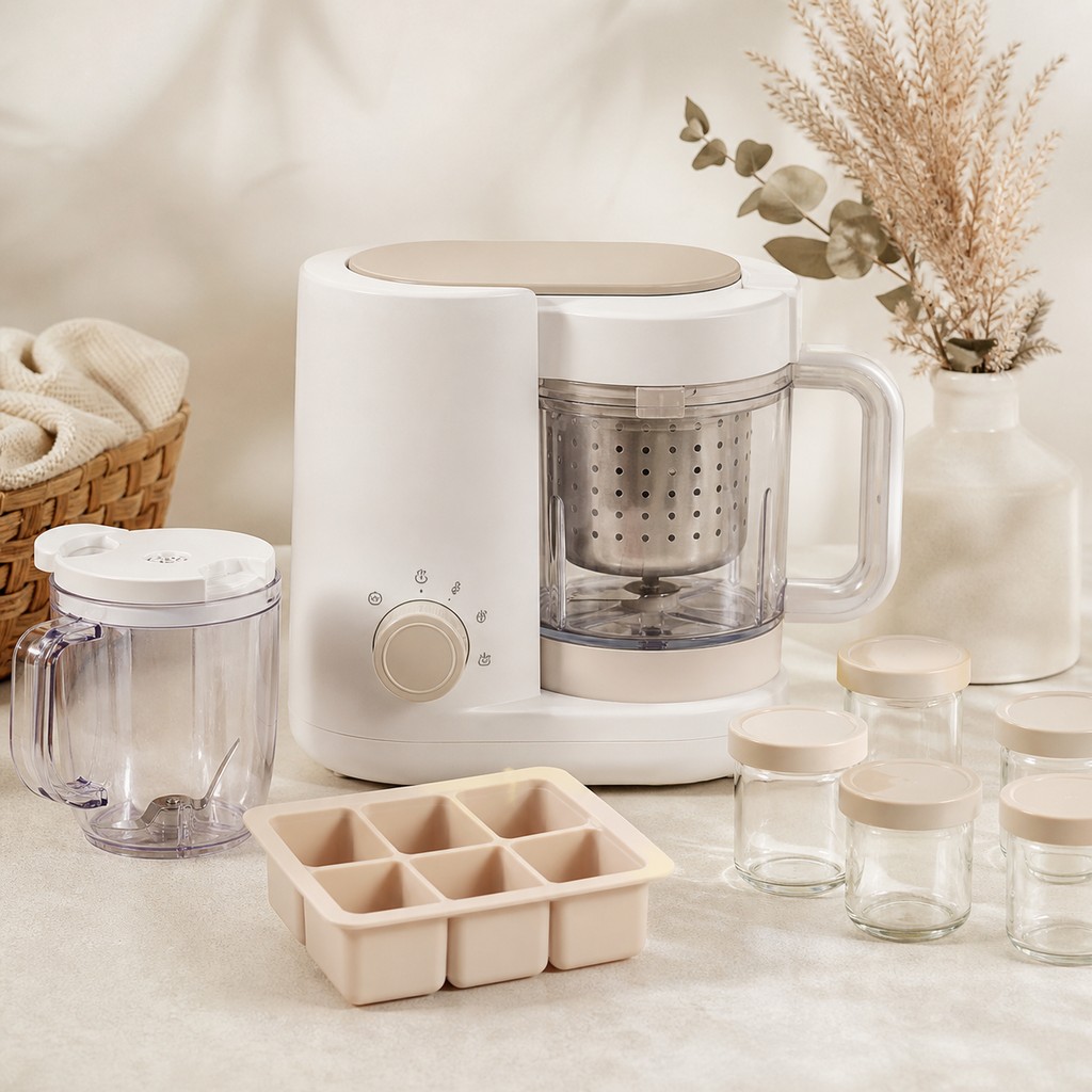 Steam-and-Blend Baby Food Maker