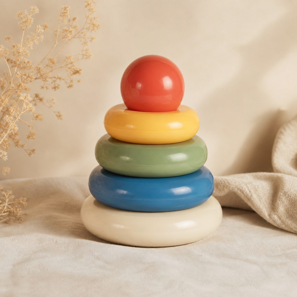Fisher-Price Plastic Stacking Toy Set