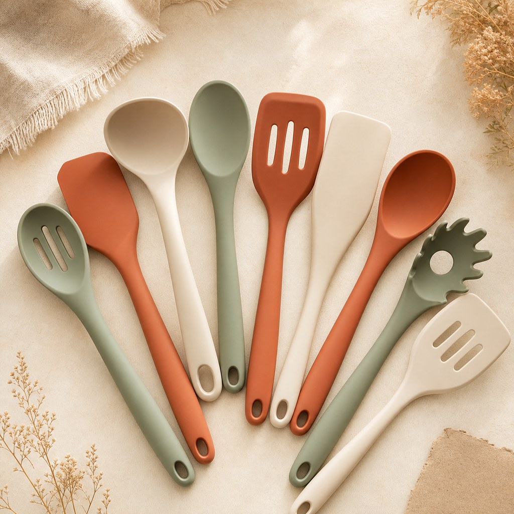 Standard Plastic Kitchen Utensil Set