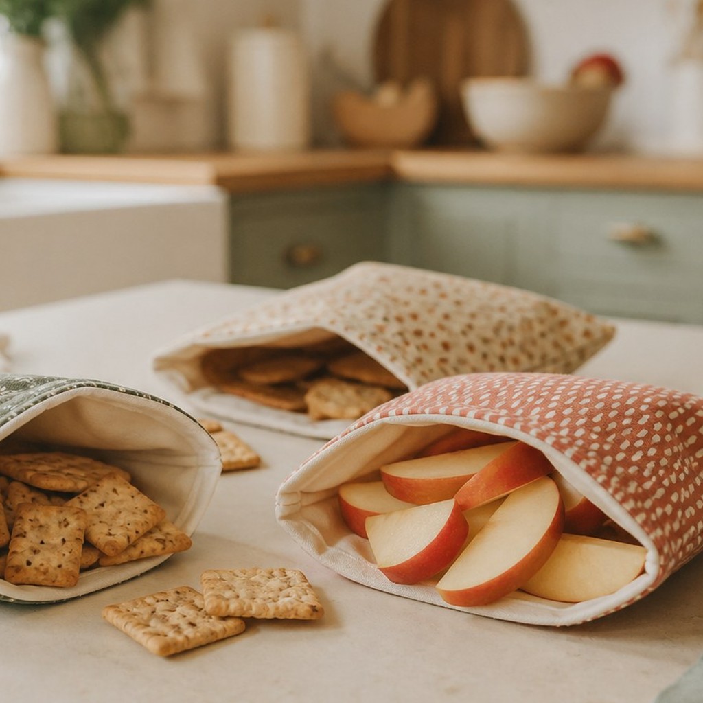 Reusable Washable Snack Bags