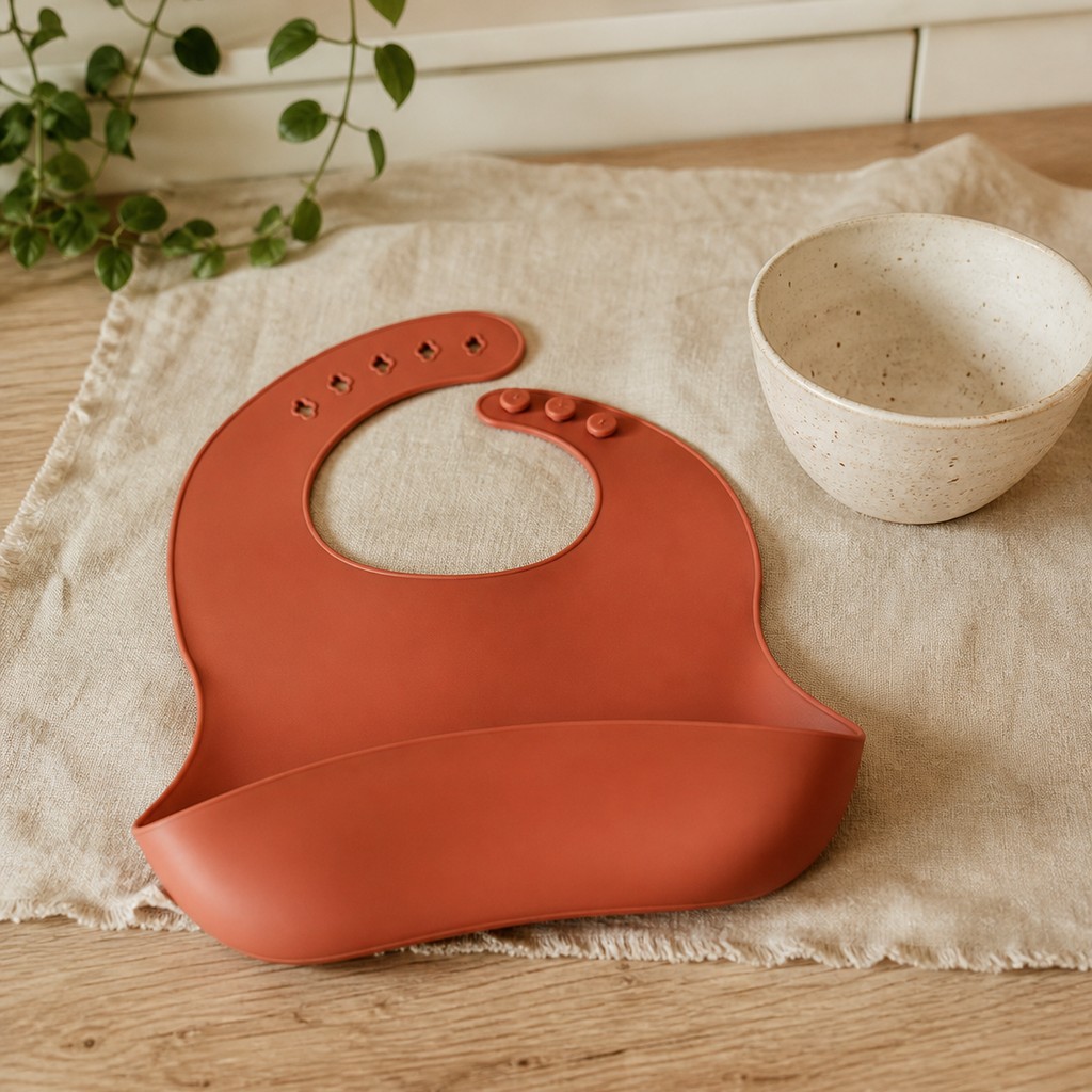 Food-Grade Silicone Baby Bib